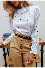 Certain Things White Heart Print Top - Fashion Genie Boutique