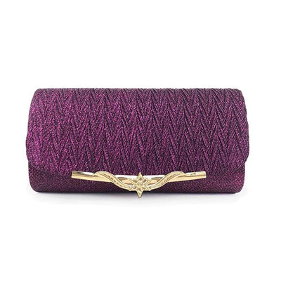 Women’s Glitter Clutch Evening Bag - Fashion Genie Boutique