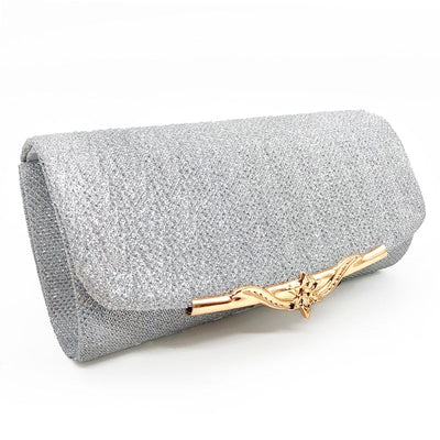 Women’s Glitter Clutch Evening Bag - Fashion Genie Boutique