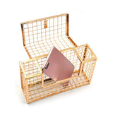 Women’s Metal Cage Handbag - Fashion Genie Boutique