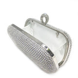 Women’s Rhinestone Embellished Clutch Bag - Fashion Genie Boutique