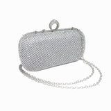 Women’s Rhinestone Embellished Clutch Bag - Fashion Genie Boutique