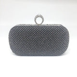Women’s Rhinestone Embellished Clutch Bag - Fashion Genie Boutique