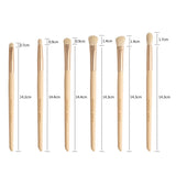 6 Piece Makeup Brush Set - Fashion Genie Boutique