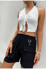 Give It A Rest Black Shorts - Fashion Genie Boutique