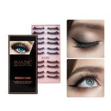 10 Pairs - Faux Mink False Eyelashes - Fashion Genie Boutique