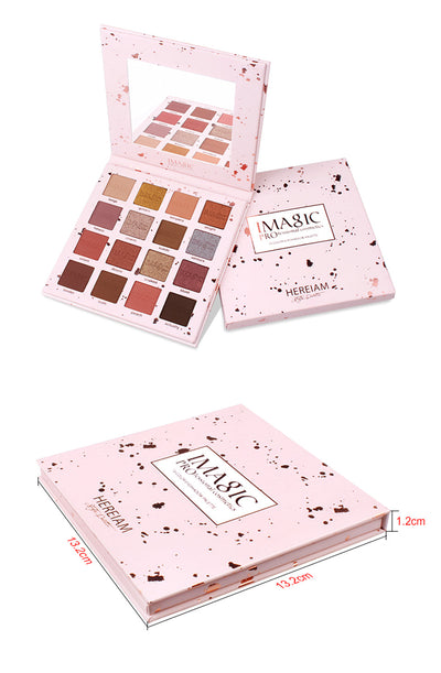 16 Colour Eyeshadow Shimmer Palette - Fashion Genie Boutique