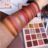 16 Colour Eyeshadow Shimmer Palette - Fashion Genie Boutique