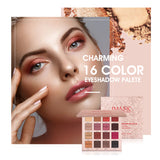 16 Colour Eyeshadow Shimmer Palette - Fashion Genie Boutique