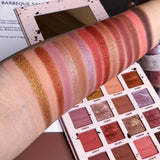 16 Colour Eyeshadow Shimmer Palette - Fashion Genie Boutique
