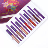 Matte Liquid Lipstick & Lip Liners Set - Fashion Genie Boutique