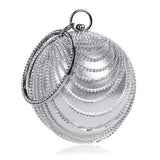 Fiona Round Clutch Bag - Fashion Genie Boutique