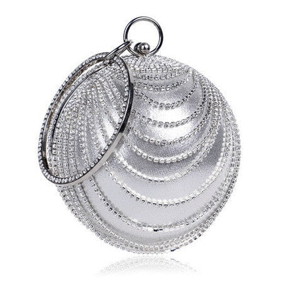 Fiona Round Clutch Bag - Fashion Genie Boutique