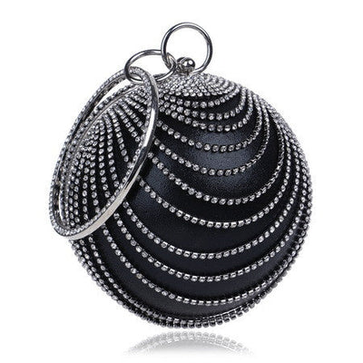 Fiona Round Clutch Bag - Fashion Genie Boutique