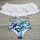 Time for Napa Bardot Bikini Swimsuit Set - Fashion Genie Boutique