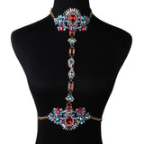 Gem Body Statement Necklace - Fashion Genie Boutique