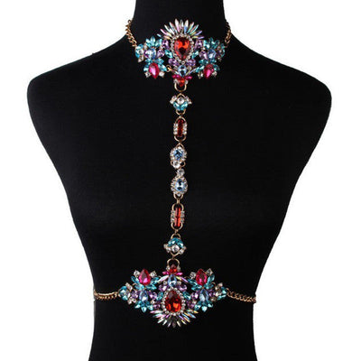 Gem Body Statement Necklace - Fashion Genie Boutique