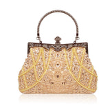 Women’s Beaded Vintage Handbag - Fashion Genie Boutique