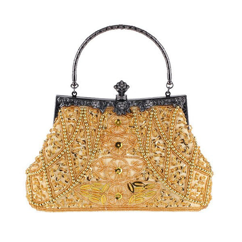 Women’s Beaded Vintage Handbag - Fashion Genie Boutique