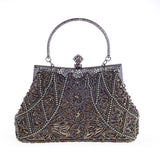 Women’s Beaded Vintage Handbag - Fashion Genie Boutique