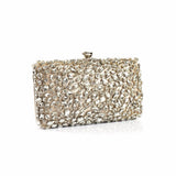 Women’s Rhinestone Embellished Clutch Bag - Fashion Genie Boutique