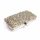 Women’s Rhinestone Embellished Clutch Bag - Fashion Genie Boutique