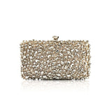 Women’s Rhinestone Embellished Clutch Bag - Fashion Genie Boutique