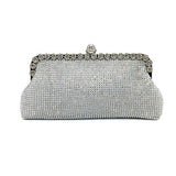 Women’s Rhinestone Embellished Clutch Purse - Fashion Genie Boutique
