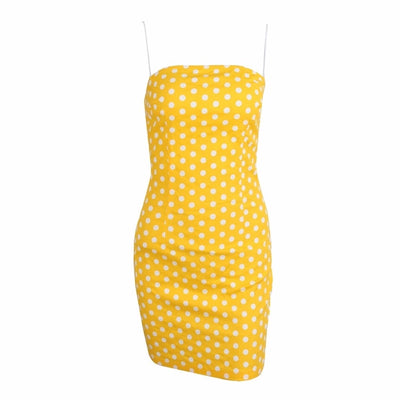 Dotty About You Black & White Polka Dot Mini Dress - Fashion Genie Boutique