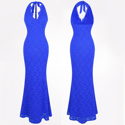 Perfect 10 Pink Halter Floral Maxi Gown Dress - Fashion Genie Boutique