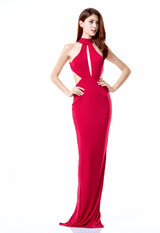 Own the Night Red Cut Out Maxi Dress - Fashion Genie Boutique