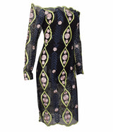 Shelly Black Bardot Long Sleeve Mesh Mini Dress - Fashion Genie Boutique