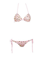 Beach Angel Nude Crystal Embellished Bikini Swimsuit - Fashion Genie Boutique
