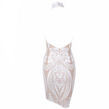 Going Out Glitz White Sequin Mini Dress - Fashion Genie Boutique