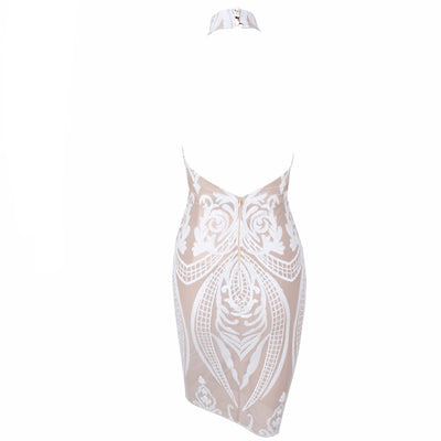 Going Out Glitz White Sequin Mini Dress - Fashion Genie Boutique