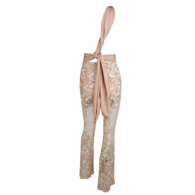 Kansai Black & Gold Embroidered Multiway Jumpsuit - Fashion Genie Boutique