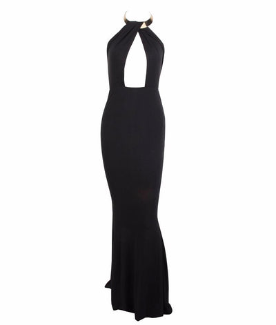 Perfectly Yours Black Maxi Dress - Fashion Genie Boutique