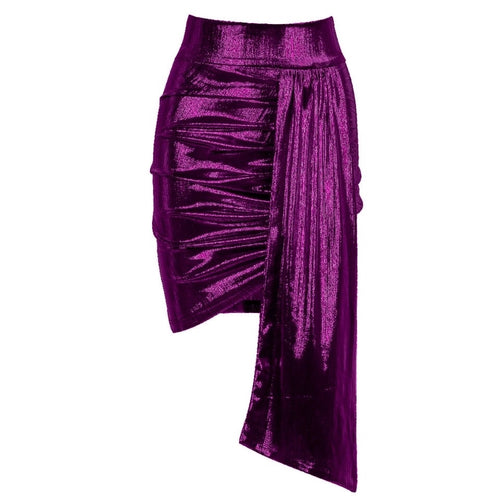 Weekend Wonder Purple Mini Skirt - Fashion Genie Boutique