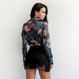 Rose Before Dawn Yellow Long Sleeve Satin Bodysuit - Fashion Genie Boutique