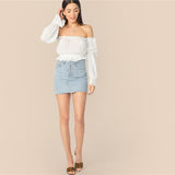 Adventure Abroad White Long Sleeve Gypsy Top - Fashion Genie Boutique
