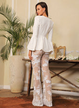 Candy Love White Bell Sleeve Top - Fashion Genie Boutique