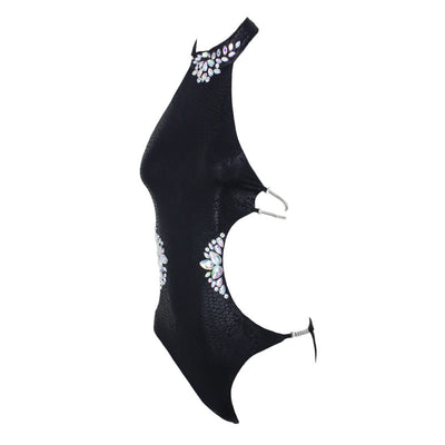 Promised Paradise Pink Crystal Monokini Swimsuit - Fashion Genie Boutique