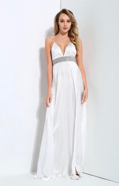 Spell Bound White Maxi Dress - Fashion Genie Boutique