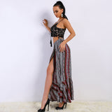 Count On Me Multi Split Maxi Skirt - Fashion Genie Boutique
