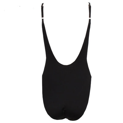 Jasmine Black Crystal Embellshed Swimsuit - Fashion Genie Boutique