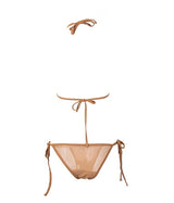 Beach Bae Nude Crystal Embellished Bikini Swimsuit - Fashion Genie Boutique