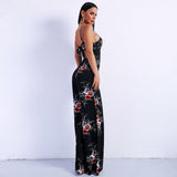 Flaunting Florals Wide Leg Jumpsuit - Fashion Genie Boutique