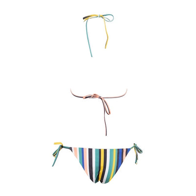 Baha Beauty Multi Stripe Bikini Swimsuit - Fashion Genie Boutique