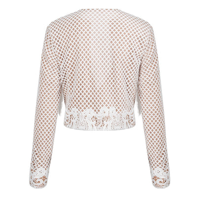 Shake It White Tassel Jacket - Fashion Genie Boutique