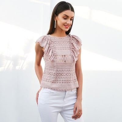 Killing It Pink Frill Top - Fashion Genie Boutique